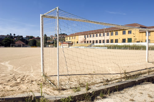 Campo de fútbol en Soto del Barco